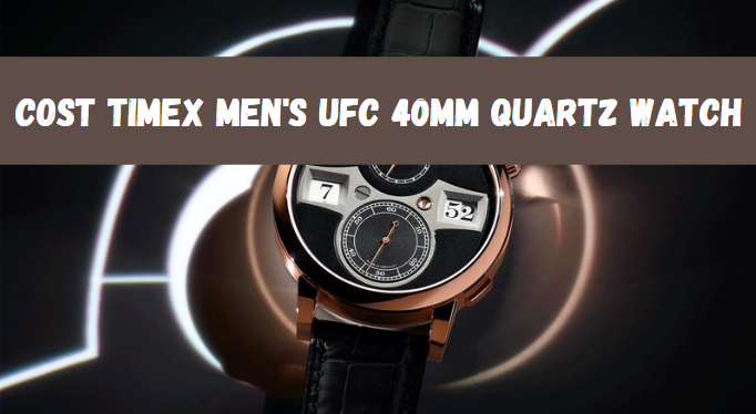 Cost Timex Men's UFC 40mm Quartz Watch