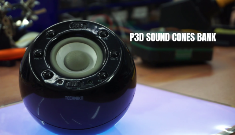 P3D Sound Cones Bank